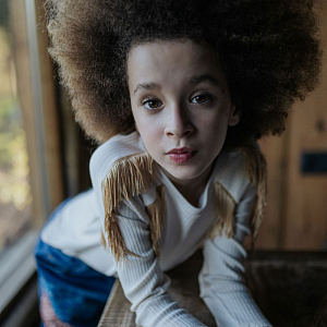 Лонгслив с бахромой Gingersnaps "Therese Eggnog", светло-желтый